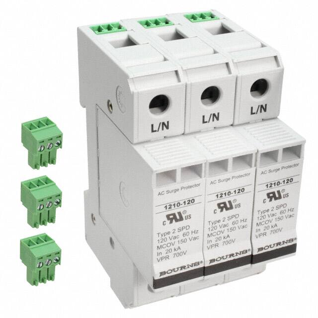 1210-3S-120 Bourns Inc. TVS - Dispositivos de protección contra sobretensiones (SPD)